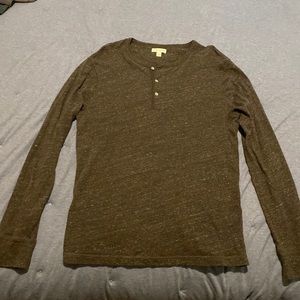 J Crew Long Sleeve Henley